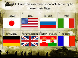 The two republics inherited the obligations of and responsibility for the. Ww1 Quiz What Can You Remember Round 1 Q1 Countries Involved In Ww1 Can You Name Them Ppt Download