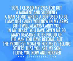 Picture Quotes For A Son S Birthday From His Mother Google Search Mother Quotes My Son Quotes Son Quotes