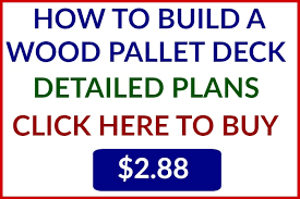 Using pallets as deck boards. How To Build A Wood Pallet Deck Hoosier Homemade