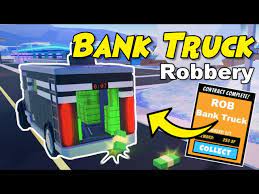 Single controller smw jailbreak installation route. Jailbreak New Bank Truck Robbery Contracts Roblox Jailbreak Youtube