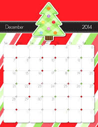 December 2014 Printable Calendar Calendar Printables Printable December Calendar Free Printable Calendar