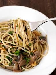 Mushroom Spaghetti Recipe Spaghetti Recipes Stuffed Mushrooms Pasta Recipes