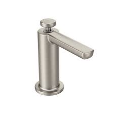 Installing a sink soap dispenser can be a convenient and hygienic way to provide hand cleaning facilities. Moen S3947srs Spot Resist Stainless Deck Mounted Soap Dispenser With 18 Oz Capacity Faucetdirect Com