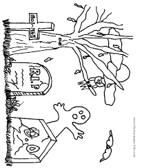 Lovely monster jam grave digger coloring pages gallery resume. Graveyard Coloring Pages Coloring Home