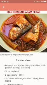 Sebabnya tiada minyak masak digunakan. Resepi Aneka Ikan Kembung Fur Android Apk Herunterladen