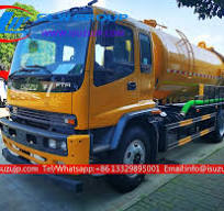 ISUZU FTR 12 ton combined jetting truck - Isuzu Truck ...