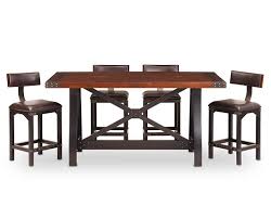 Foundry 5 Pc Counter Height Barstool Group 657 Kitchen Table Settings Pub Height Table Rowe Furniture