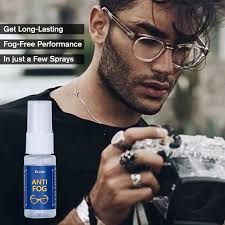 ELON Long Lasting Formula Anti Fog Cleaner Spray with Microfiber Cloth  Eyeglasses Care Product