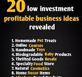 Low investment profitable business ideas 💡 , ( Online Business Ideas,  Entrepreneurship, Side Hustle, Small Business, Digital Marketing, Work From  Home, Business Opportunities, Online Income, Start ...