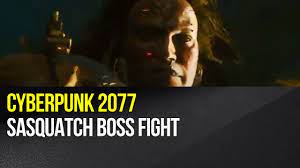 Cyberpunk 2077 - I Walk the Line quest - Sasquatch boss fight - YouTube