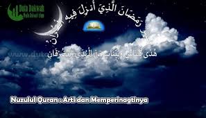 Nuzulul quran merupakan salah satu peristiwa penting dalam bulan ramadhan, di mana pada bulan ini wahyu alquran pertama kali diturunkan. Nuzulul Quran Arti Dan Memperingatinya