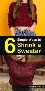 How to shrink a hoodie. 6 Amazingly Simple Ways To Shrink A Sweater