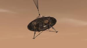 La séquence d'atterrissage d'insight est très compliqué, tout doit. Atterrissage Seis Mars Insight