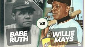 Who Was Baseball's Best? The Babe vs. The Say Hey Kid