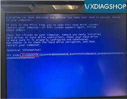 Read this post for a detailed information. Vxdiag Hdd Common Startup Errors Solution