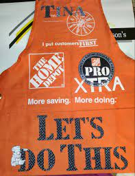 Pin By Cindy Helton On Home Depot Apron Project Art Home Depot Apron Home Depot Depot