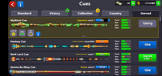 The word cue comes from the french. My First Legendary Cue 8ballpool