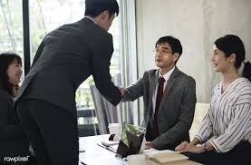 Download Premium Image Of Japanese Businessmen Having An Agreement 11445 Business Man Japanese Japanese Lifestyle