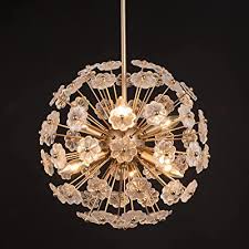 Check spelling or type a new query. Buy Modern Chandelier Light Fixture 6 Light Gold Orb Chandelier Contemporary Globe Chandeliers With Glass Flower For Dining Room Kitchen Island Bedroom Foyer And Living Room 15 5 D Online In Indonesia B094hytk7n
