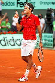 Federer returned to the french open in style and put up a masterful display against denis istomin on monday. French Open 2011 Photo Tennis Posters Roger Federer