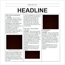 This video shows you how to create an editable newspaper styled format in google docs. 23 Free Newspaper Templates Psd Doc Pdf Ppt Free Premium Templates