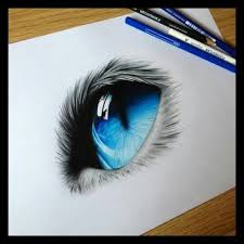 Cat Eye Pencil Drawing Soft Touch And Skill Bunte Zeichnungen Augen Zeichnen Augenzeichnungen
