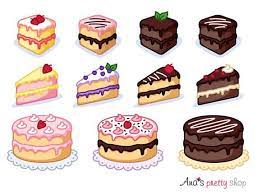 Cake Clipart Piece Of Cake Clipart Bakery Clipart Pastry Clipart Sweet Clipart Dessert Clipart Vector Graphics In 2021 Cake Clipart Cute Food Drawings Cute Food Art