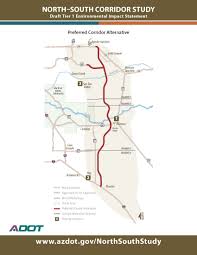 It was announced on 30 january 2008. Draft North South Corridor Environmental Impact Statement Available For Review Adot
