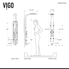 We did not find results for: Vigo Mateo Shower Massage Panel With Spout