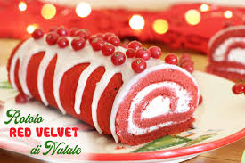 Rotolo Red Velvet Di Natale 8211 Ricetta Facile Red Velvet Dolci Di Natale Ricette Facili