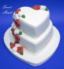 Image result for HEART SHAPED 3 LAYER CAKE