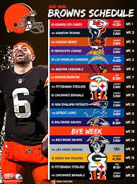 After breaking their playoff victory drought last season, the browns' schedule offers them an opportunity for another successful season in 2021. Espn Cleveland On Twitter The Browns Schedule Is Out Nflschedulerelease