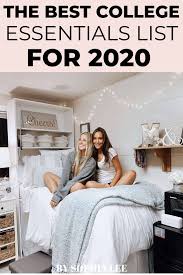 Another dorm room essential, especially for smaller rooms, is storage. The Ultimate List Of Dorm Room Essentials For 2021 By Sophia Lee Girls Dorm Room Dorm Room Essentials List Cool Dorm Rooms