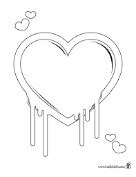 Print Page Heart Lollipop Heart Coloring Pages Mood Ring Color Meanings Valentine Coloring Pages
