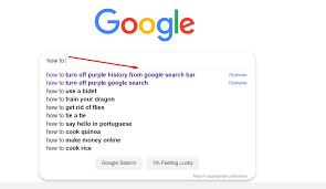 Google keeping track of your previous search history is only half of the task. Remove Purple Text Box When I Click Google Search Bar From Pc But Still Show History While Typing Google Search Community