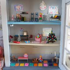 When sherry and i started talking about building a dollhouse for clara, i was afraid. Homemade Dollhouse Famille Summerbelle