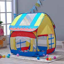 Truedays Tente Pour Enfantspop Up Ball Pit Pool Tente Maison Pour Enfants Utilisation Interieure Et Exterieure Tente Maison Tente De Jeu Cabane Enfant
