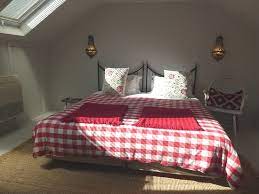 12 rooms from £120 per night this collection of colonial buildings is nestled in the meander valley in northern tasmania. Our Room The Attic Picture Of Red Feather Inn Hadspen Tripadvisor