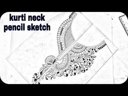 10 links for free hand embroidery patterns create whimsy. How To Draw Necklace Designs Hand Embroidery Neck Designs Youtube