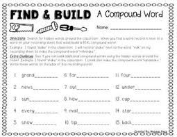 Compound Words L 2 4d Compound Words Words Teaching Reading
