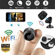 Bnc drat set (untuk ke kamera). Mouzyuan Mini Wifi Ip Camera Cctv 1080p A9 Black Jakartanotebook Com