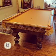 Finished Installing New Cushion Rubber Leather Nets And Aztec Felt 40 Year Old 8 Foot 1 Pc Slate Pool Table Billiards Pool Table Slate Play Pool Pool Table