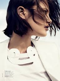 Catherine McNeil Stays Cool for Vogue Australia's November 2012 Cover Shoot  by Benny Horne