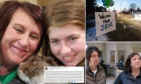 Jayme Closs, 13, sleeps soundly surrounded by her relatives as they welcome  her home after escape
