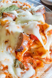 Often the recipes relied on ample carbohydrates, which were both filling and cheap. Italian Sausage Tortellini Bake This Silly Girl S Kitchen
