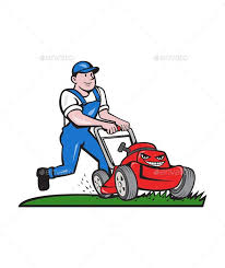 Gardener Mowing Lawn Mower Cartoon Lawn Care Logo Lawn Mower Lawn Download 9,486 cartoon landscape free vectors. gardener mowing lawn mower cartoon