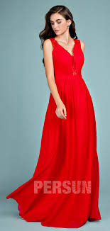 Robe de soirée rouge manche courte rosée épaule fermeture à glissière. Robe De Soiree Rouge Longue Col En V Dos Decoupe Persun Fr Robe De Soiree Rouge Robe De Soiree Moulante Robe De Soiree Bordeaux