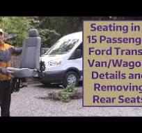 Seating in a 15 Passenger Ford Transit Van/Wagon: Details ...