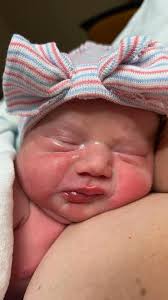 Birth of Amelia Rose Gaddy to Grandparents John and Gail Hart