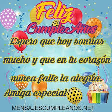 See more of happy birthday wishes, messages & quotes on facebook. 24 Cartas De Cumpleanos Para Una Amiga Imagenes Bonitas Gratis